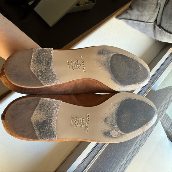 Margaux Womens Tan Camel Suede Slip-Ons Loafers 41.5 - Picture 9 of 16